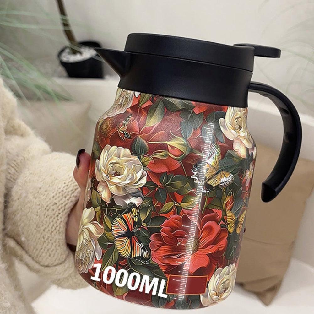 ThermoTeapot | RVS Teekanne mit Sieb für ein perfektes Teeerlebnis