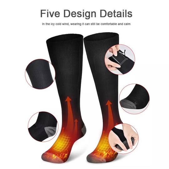 VeloWarm | Heizsocken – Elektrische Socken für kalte Füße