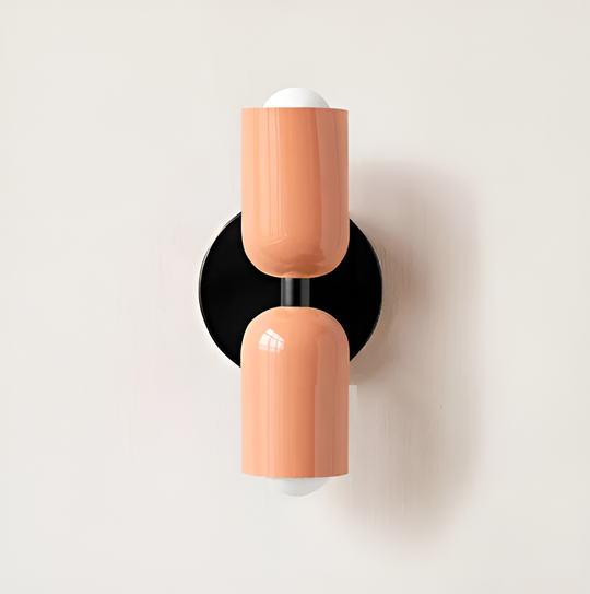 TicTacGlow | Moderne & Elegante Nordische Wandleuchte Laub Laub Schwarz Decorique.de