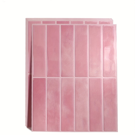 TileLux | 3D Wandfliesen – DIY, zuschneidbar & nahtlos Rosa Decorique.de