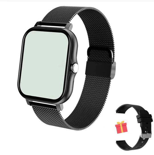 TimeCore | Hochwertige multifunktionale Smartwatch Schwarz Decorique.de