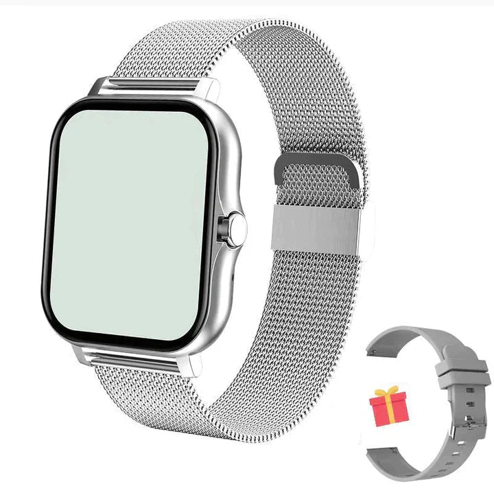 TimeCore | Hochwertige multifunktionale Smartwatch Silber Decorique.de