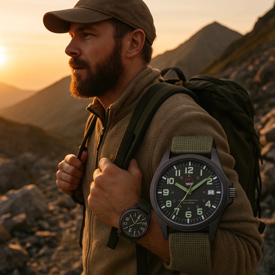 TimeForce | Robuste, vom Militär inspirierte Armbanduhr Decorique.de