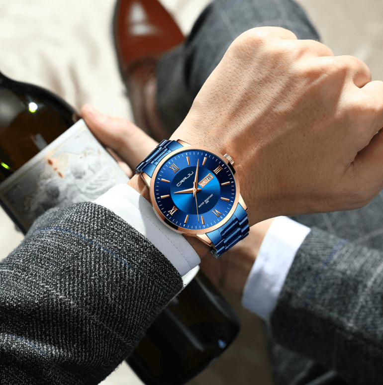TimeMaster | Elegante wasserdichte Sportuhr Decorique.de