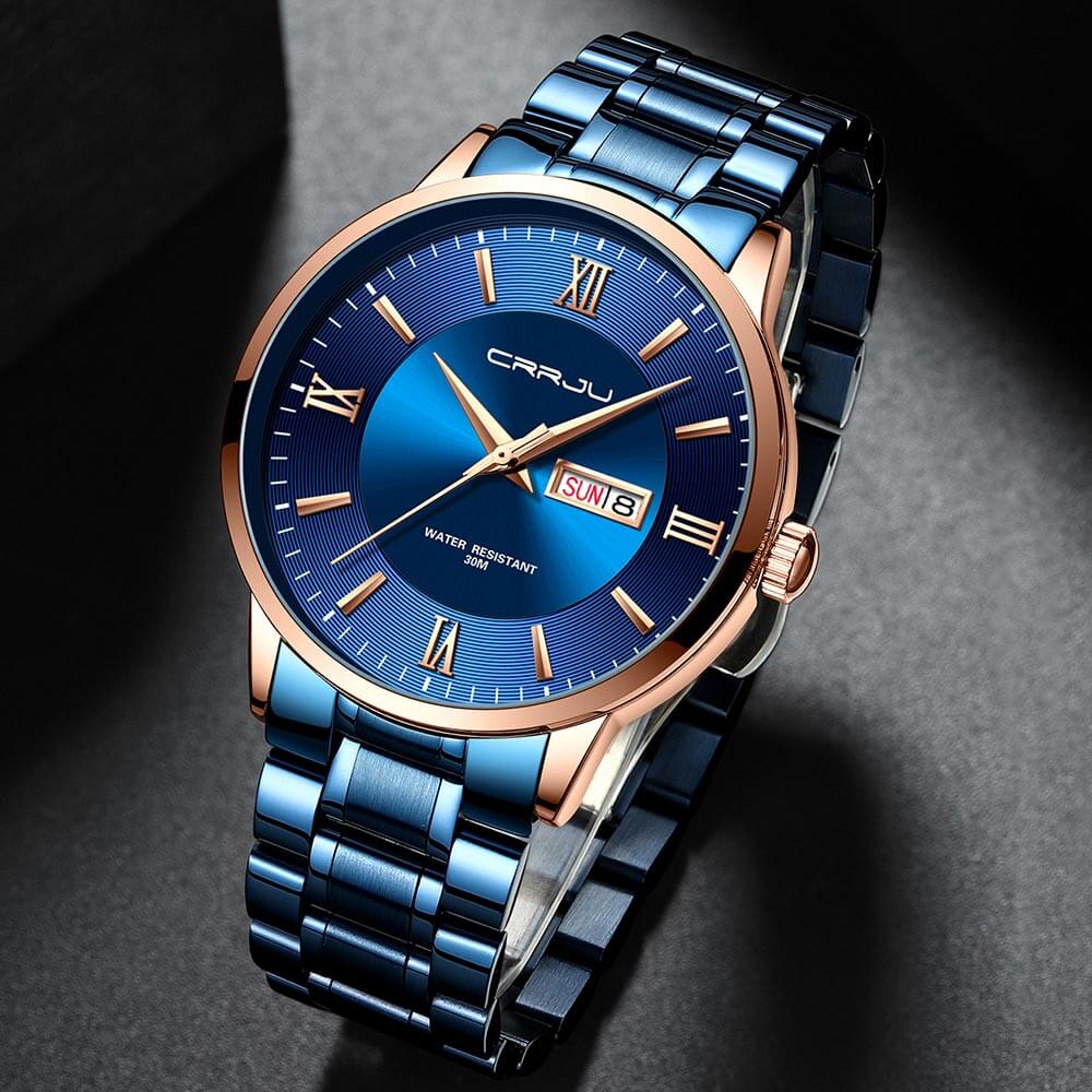 TimeMaster | Elegante wasserdichte Sportuhr Decorique.de