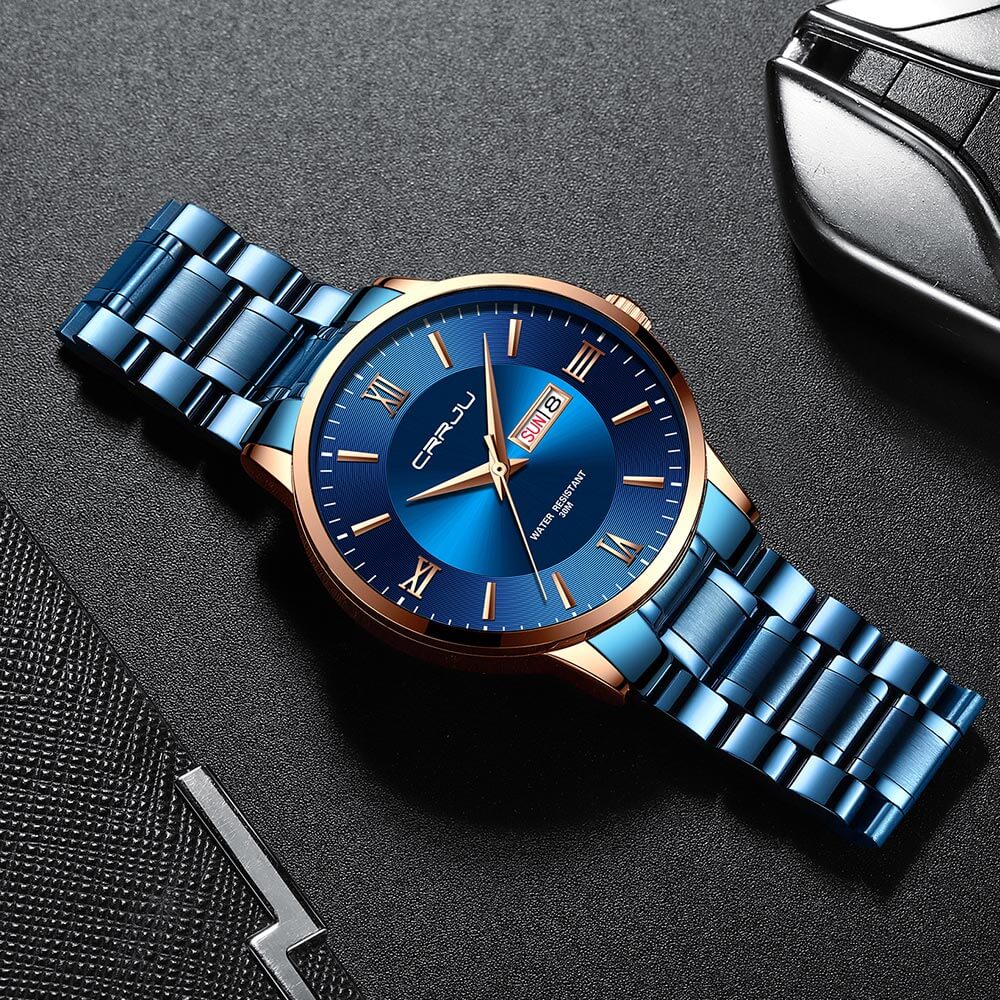 TimeMaster | Elegante wasserdichte Sportuhr Decorique.de