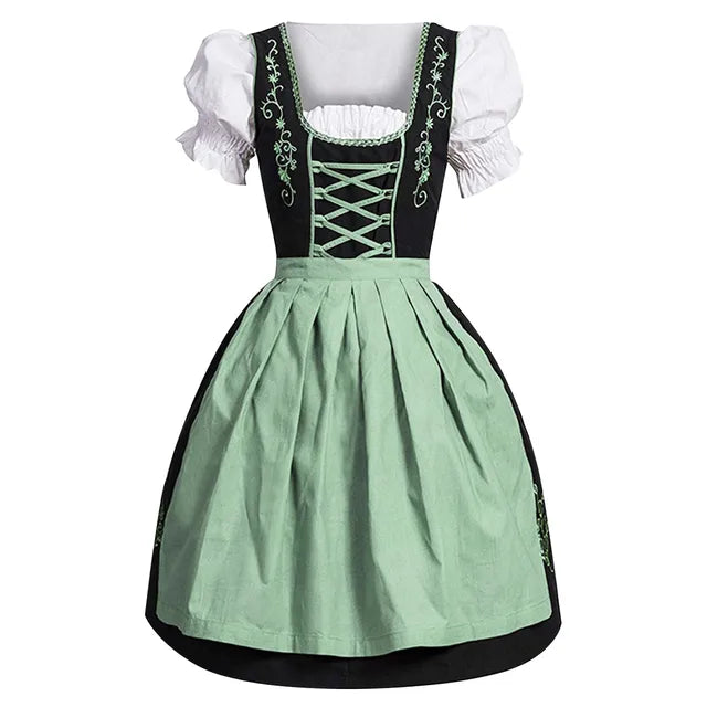 TrachtenSchön | Bayerisches Oktoberfest Trachtenkleid Grün Decorique.de
