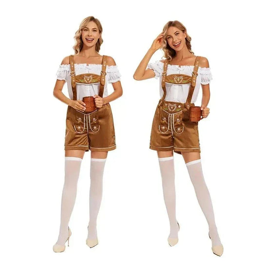 TrachtenShort | Bayerisches Trachten-Set für Oktoberfest Decorique.de