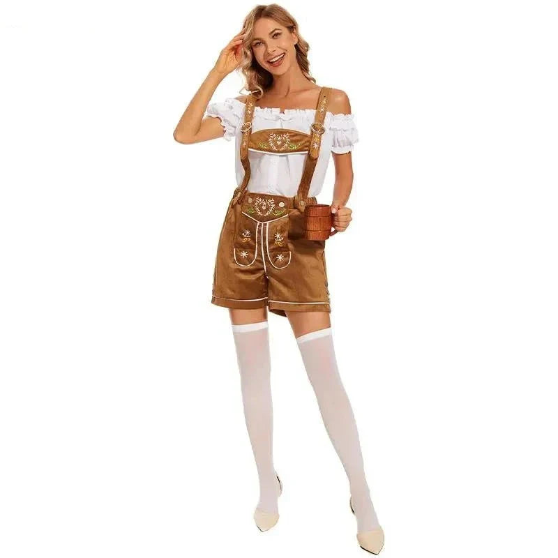 TrachtenShort | Bayerisches Trachten-Set für Oktoberfest Decorique.de