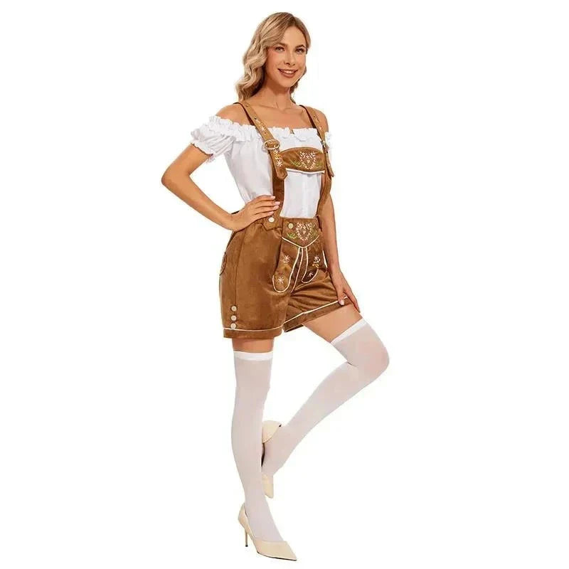TrachtenShort | Bayerisches Trachten-Set für Oktoberfest Decorique.de