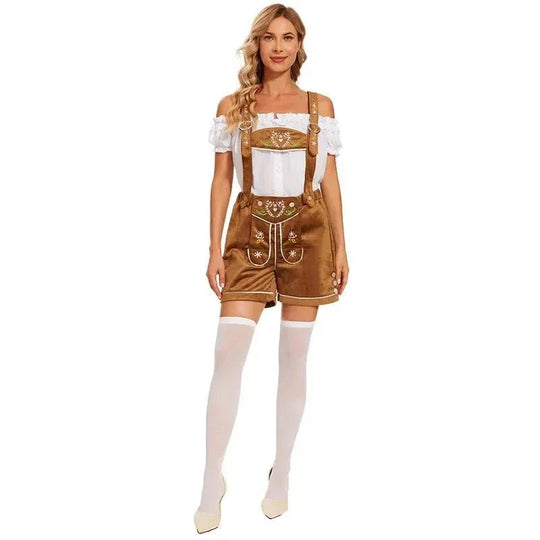 TrachtenShort | Bayerisches Trachten-Set für Oktoberfest XL Decorique.de