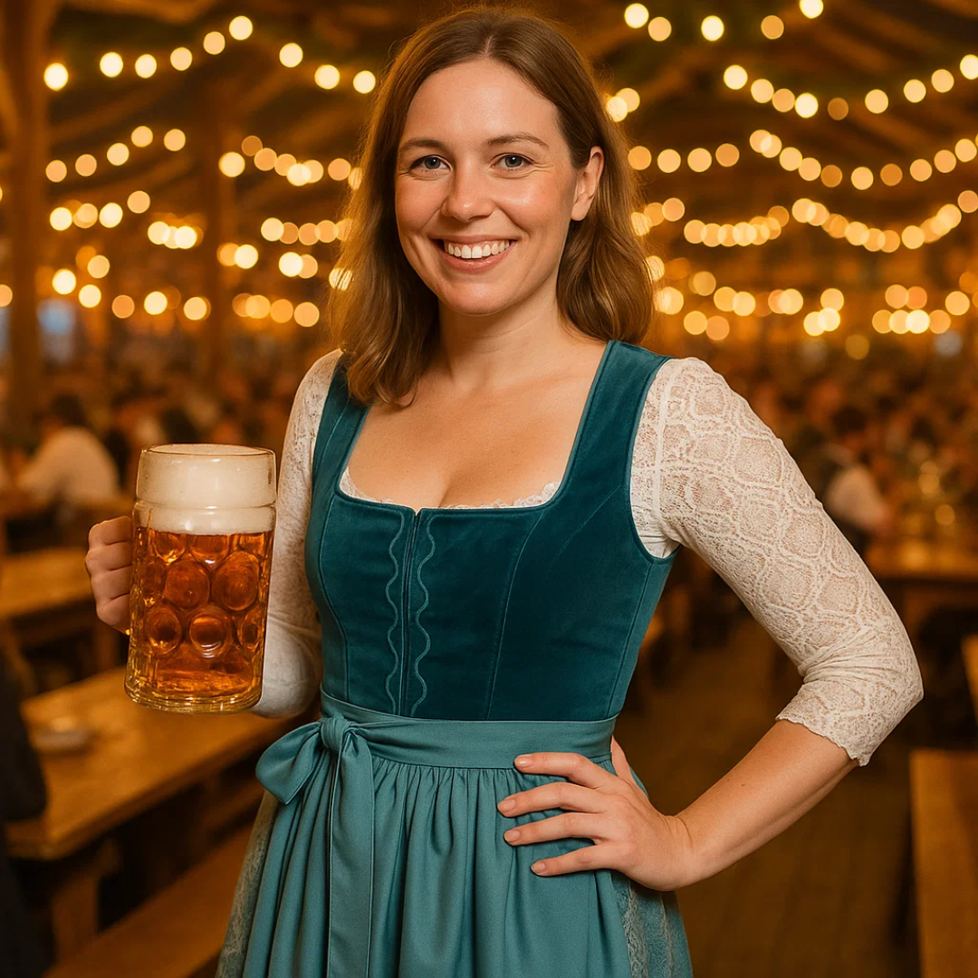 Trachtenzauber | Damen-Dirndlkleid im Eleganten Vintage-Stil Decorique.de