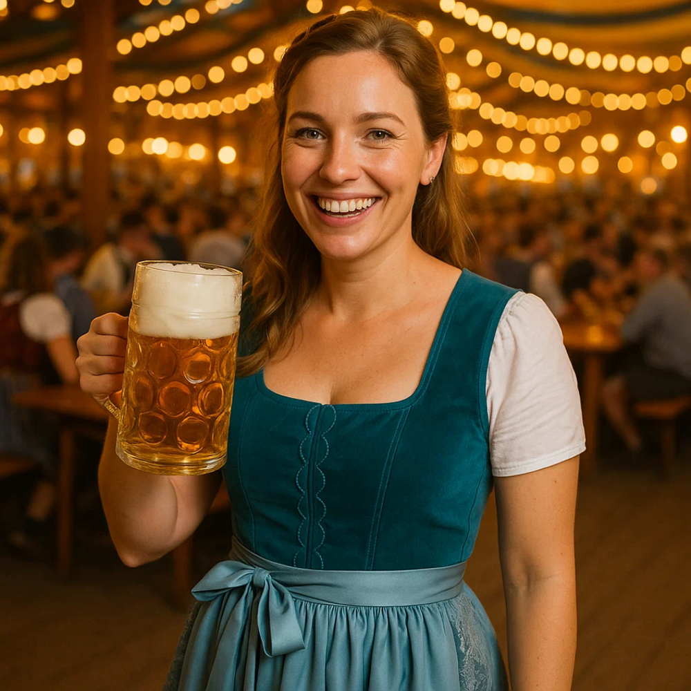 Trachtenzauber | Damen-Dirndlkleid im Eleganten Vintage-Stil Decorique.de