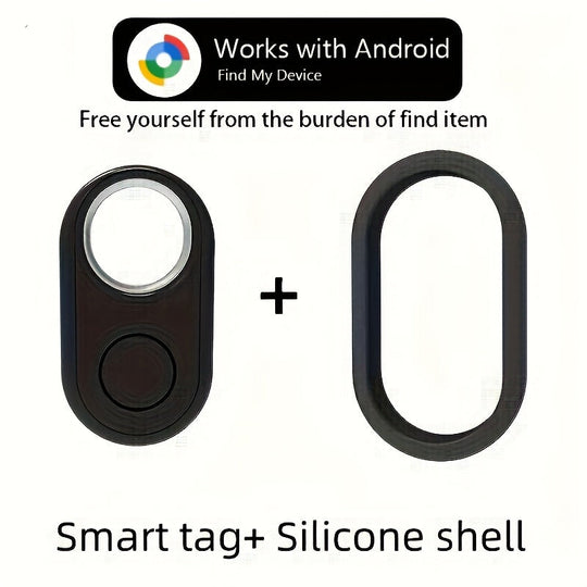 TrackGo | Kompakter Smart Tag – Wertsachen überall sichern Locasync-Google-schwarz Decorique.de