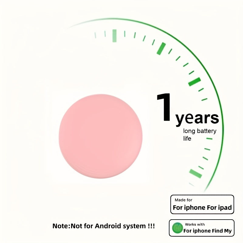 TrackMini | Smart GPS-Tag – MFI-zertifiziert & Apple „Wo ist?“ Hitag-T11-rosa Decorique.de