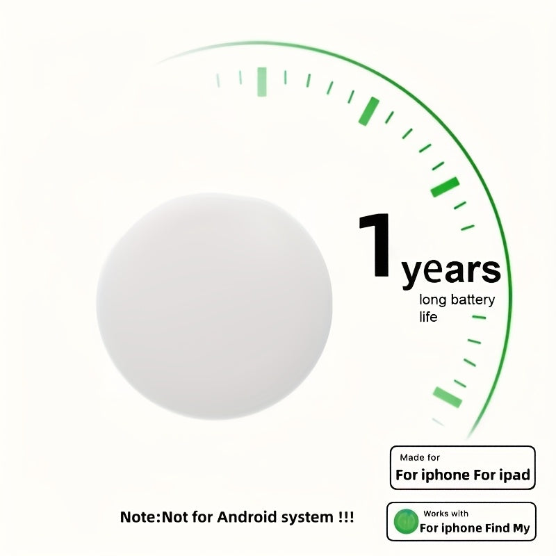 TrackMini | Smart GPS-Tag – MFI-zertifiziert & Apple „Wo ist?“ Hitag-T11-weiß Decorique.de