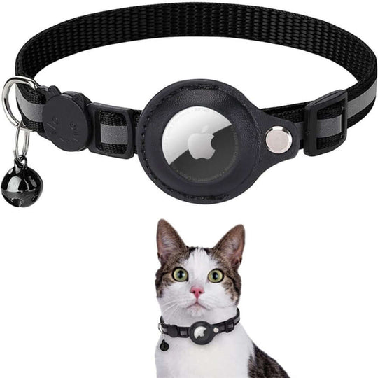 TrackTail | Katzenhalsband mit GPS-Tracker Halterung & Sicherheitsverschluss Decorique.de