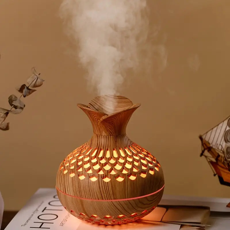 TranquilMist | Moderner & Eleganter Aroma-Diffuser Braun Decorique.de