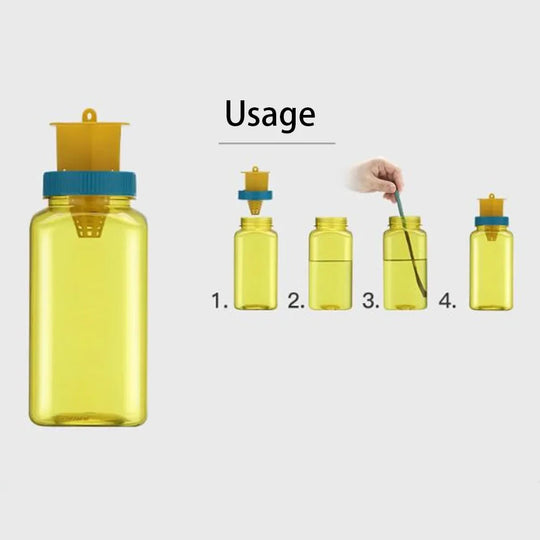 TrapFruit | Wiederverwendbare Fruchtfliegenfalle Flasche Decorique.de