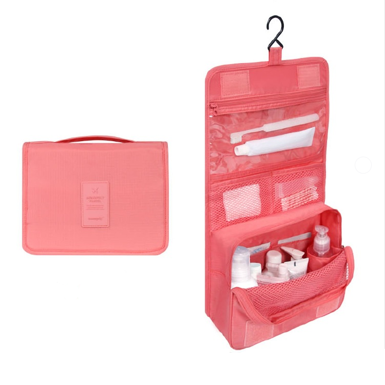 TravelEase | Wasserabweisende Reise-Kosmetiktasche mit Haken Decorique.de