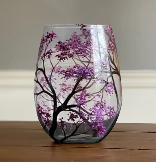 TreeArt | Kunstvolle Baum-Weingläser – Spülmaschinenfest & edel Herbst Glas ohne Stiel Decorique.de