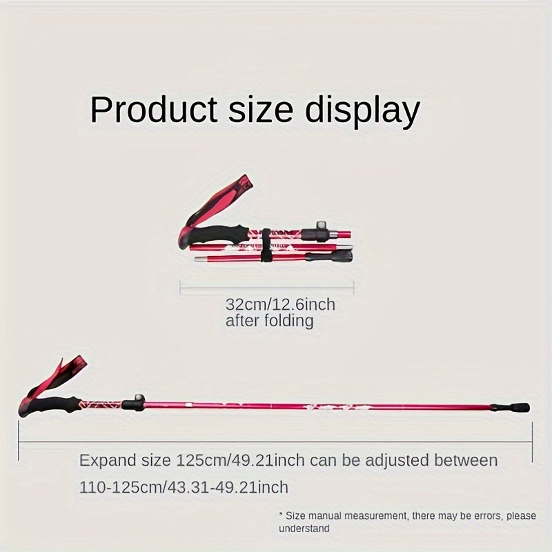 TrekFlex | Teleskop Wanderstöcke 2er-Set – Faltbar & Stabil Decorique.de