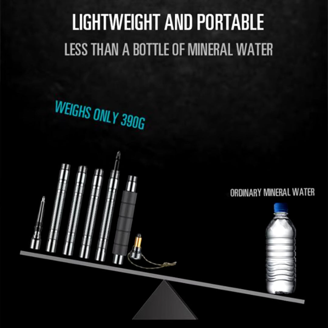 TrekSurvive | Modularer Wanderstock mit integriertem Multitool Decorique.de