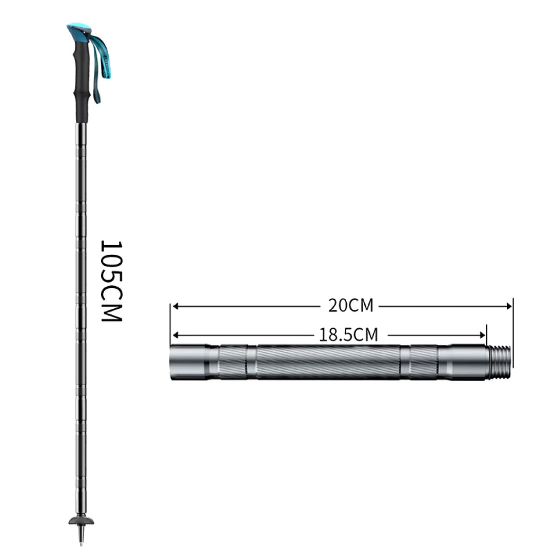 TrekSurvive | Modularer Wanderstock mit integriertem Multitool Decorique.de