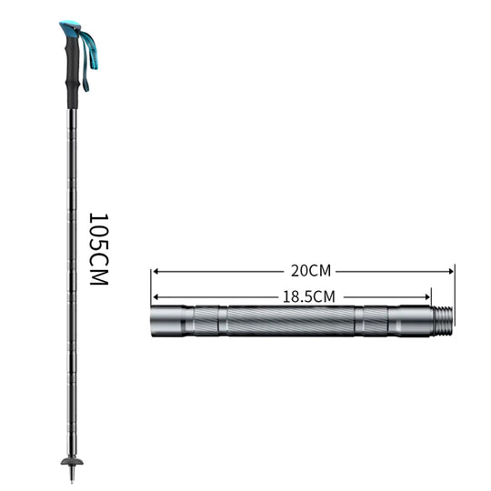 TrekSurvive | Modularer Wanderstock mit integriertem Multitool Decorique.de