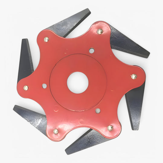 TrimForce | Universeller 6-Klingen Schneidkopf für Rasentrimmer Decorique.de