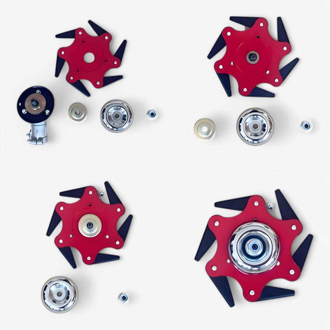 TrimForce | Universeller 6-Klingen Schneidkopf für Rasentrimmer Decorique.de