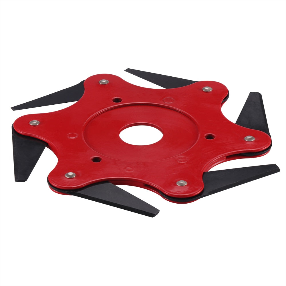 TrimForce | Universeller 6-Klingen Schneidkopf für Rasentrimmer Decorique.de