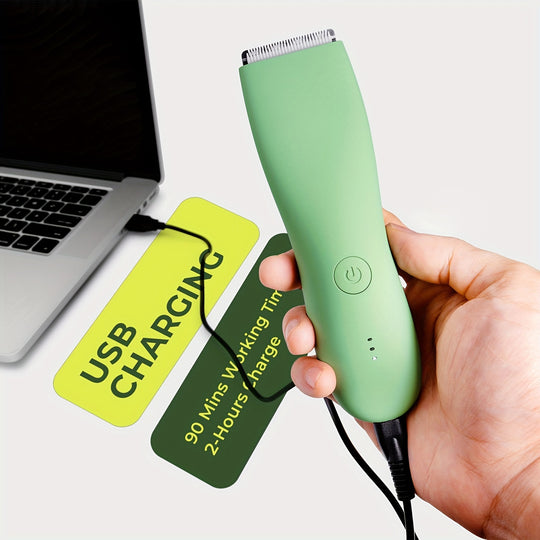 TrimMat | USB-aufladbarer Rasierer – Sanfte & präzise Ganzkörperpflege Decorique.de