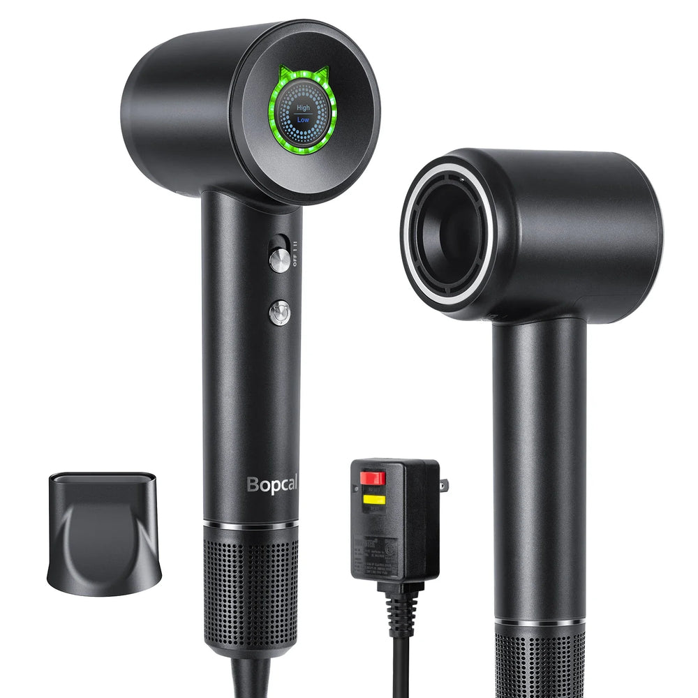 TurboDry | Professioneller Ionischer Schnellhaartrockner Schwarz Decorique.de