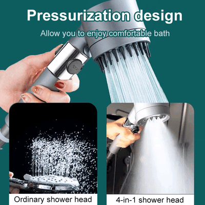 TurboHead | Powerful Showerhead for Maximum Water Pressure Decorique.de