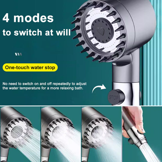 TurboHead | Powerful Showerhead for Maximum Water Pressure Decorique.de