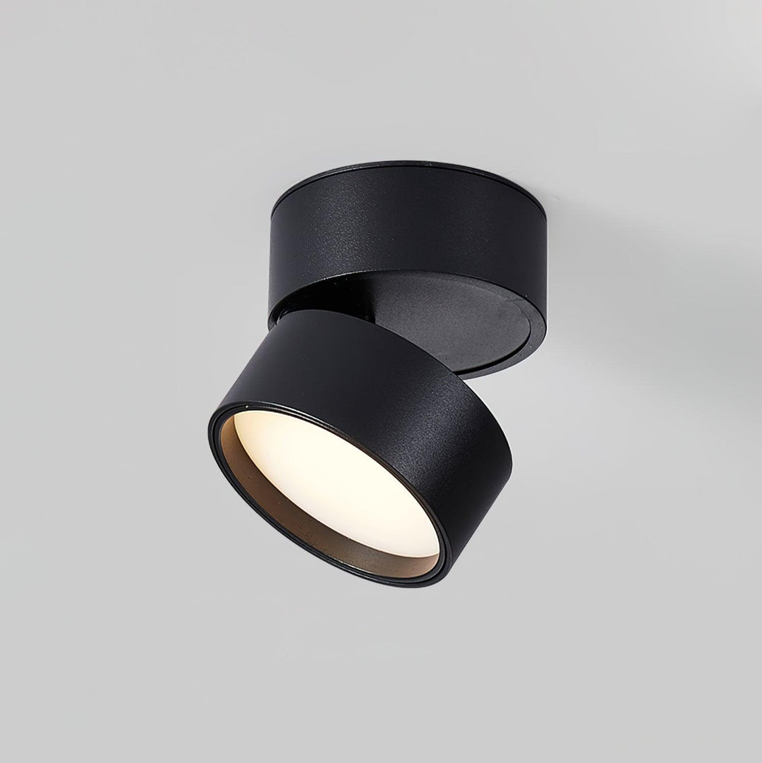 TurnLume | Surface-Deckenlampe – Moderne Drehbare Spot-Beleuchtung Schwarz Decorique.de