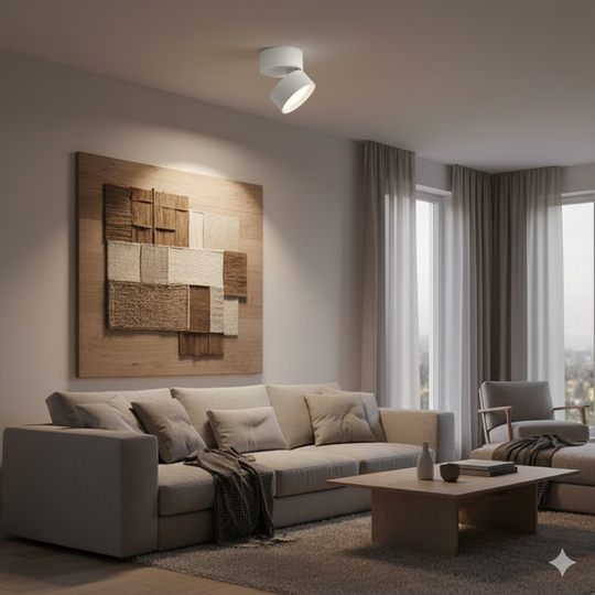 TurnLume | Surface-Deckenlampe – Moderne Drehbare Spot-Beleuchtung Decorique.de