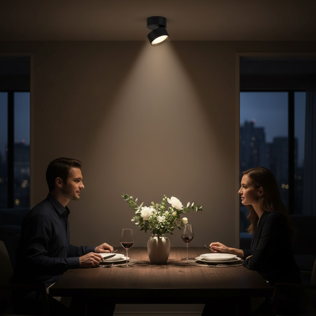 TurnLume | Surface-Deckenlampe – Moderne Drehbare Spot-Beleuchtung Decorique.de