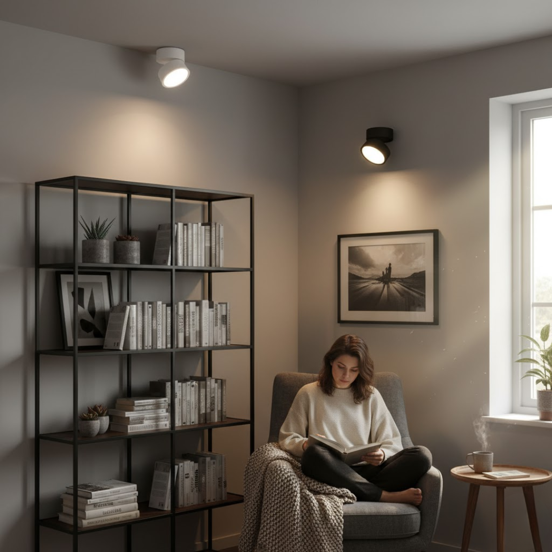 TurnLume | Surface-Deckenlampe – Moderne Drehbare Spot-Beleuchtung Decorique.de