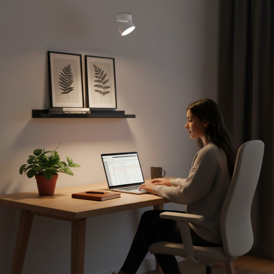 TurnLume | Surface-Deckenlampe – Moderne Drehbare Spot-Beleuchtung Decorique.de