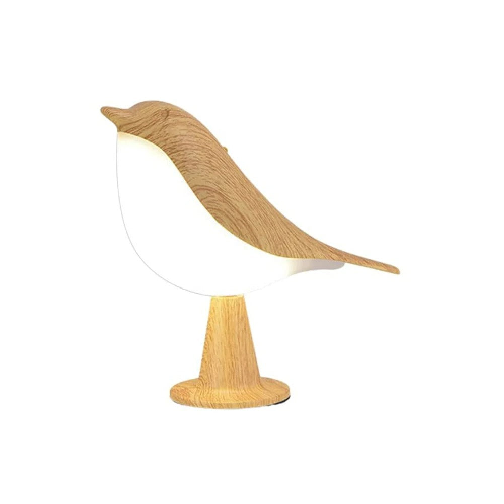 TweetieLight | Schnurlose Wiederaufladbare Lampe Holz Decorique.de