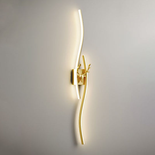 TwilightBranch | Gebogene LED-Wandleuchte Decorique.de