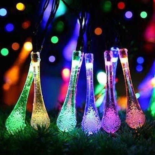 TwinkleRay | Solarbetriebene Lichterkette (15,7FT 20LEDS) Mehrfarbig Decorique.de