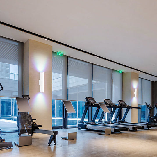 TwinRay | Zylindrische LED-Wandleuchte aus Aluminium Decorique.de