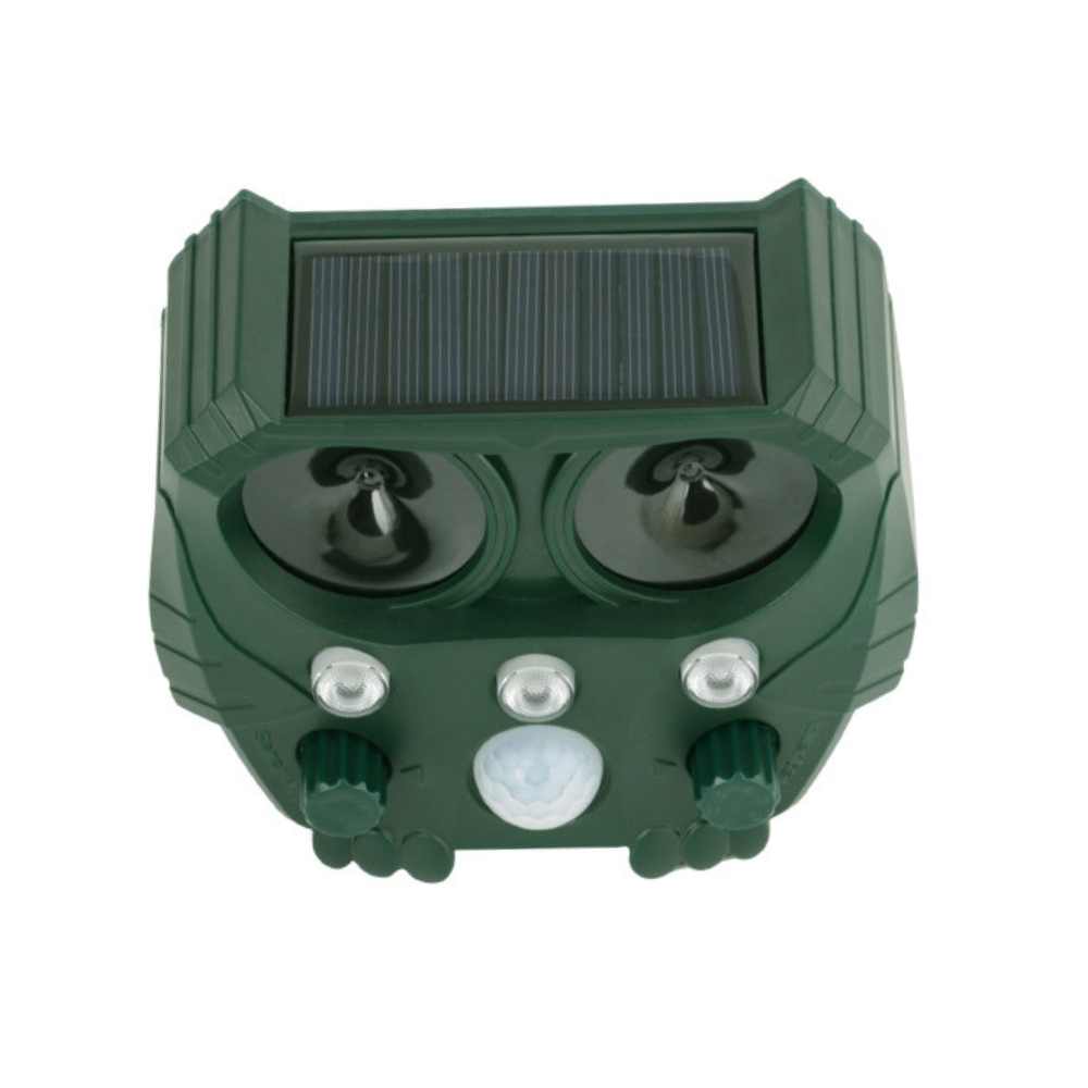 UltraSonic | Repellent Ultraschall und Lärm Sonar Abschreckung für Katze, Fuchs, Ratte, Eichhörnchen und Hund Decorique.de