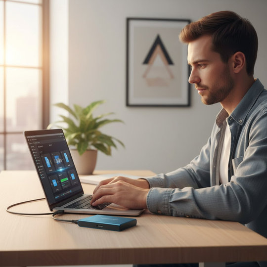 UltraVault | Ultraschnelle & Zuverlässige Externe SSD Decorique.de