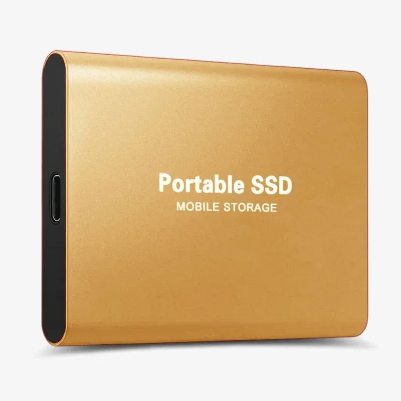 UltraVault | Ultraschnelle & Zuverlässige Externe SSD Gold Decorique.de