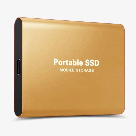 UltraVault | Ultraschnelle & Zuverlässige Externe SSD Gold Decorique.de