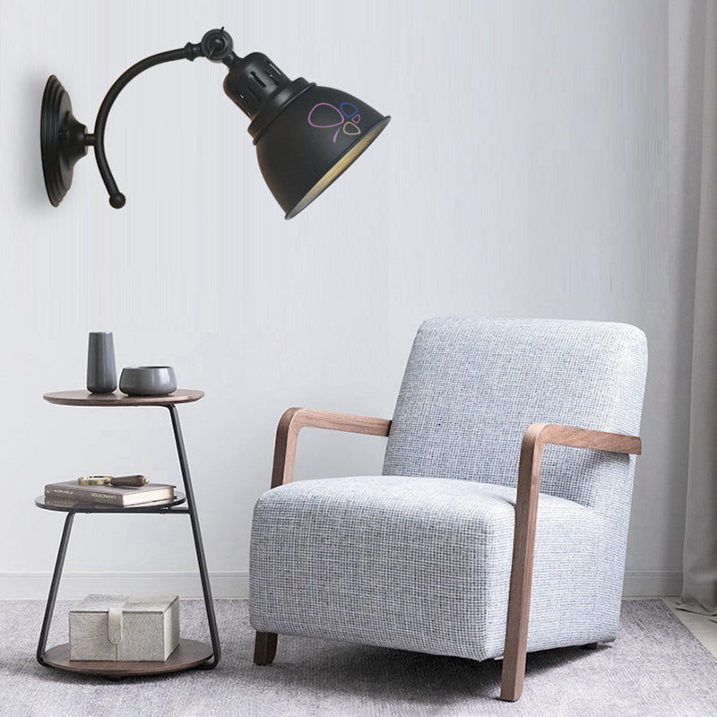 UrbanDome | Wandleuchte – Ein Must-Have für Liebhaber von Industrie-Chic Schwarz Decorique.de